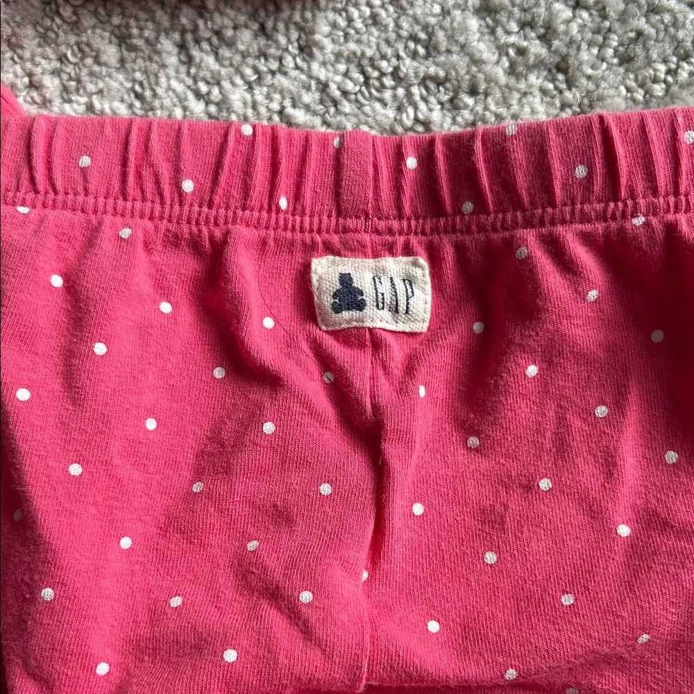 GAP Pink Baby Set with Dotted Pattern